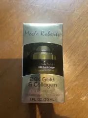 Merle Roberts 24K Gold & Caviar Hydro-Boost Concentrated Night Cream - 1 oz- NIB