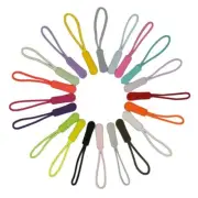 20 PCS Replacement Zipper Pulls Strong Nylon Cord Extension Zipper Zipper Pul...