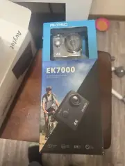 New Akaso EK7000 4K 30FPS 98FT Waterproof Action Camera 170° Wide Angle
