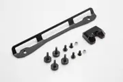 SW-Motech Adapter kit for ADVENTURE-RACK - Black. For Shad 2., black-silver Black Silver