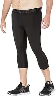 [adidas] Big & Tall Techfit Aeroready Training 3/4 Tights Black 3XL