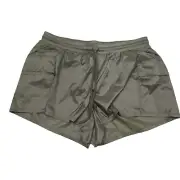 Offline By Aerie Women's Gold Running shorts Elastic Waist Size M