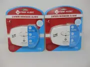 NEW Lot of 2 First Alert C0400 Carbon Monoxide Alarm - White