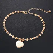 Tiffany's Love Rose Gold Anklet