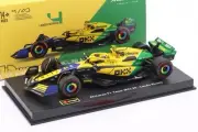 F1 McLAREN MCL38 #4 L.Norris MONACO GP (KASK) 2024 1/43 Bburago 18- 38215NM
