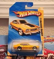 Hot Wheels 2010 #33 New Models #33 71 Maverick Grabber yellow MOC VHTF R0953