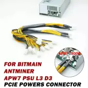 6-pin PCIE Powers Connector for Bitmain Antminer APW7 PSU L3 D3 FAST SHIP