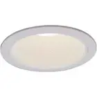 Commercial Electric 1159 96 6" Recessed Incandescent Lighting Baffle Trim White