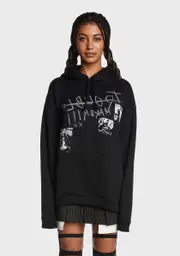 [Minga] Troublemaker Patches Hoodie