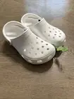 Crocs White Unisex Adult Classic Slip On Sandals Ultra Light Water-Friendly M5W7