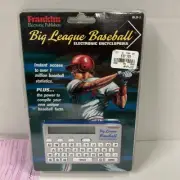 Big League Baseball Electronic Encyclopedia BLB-2 BRAND NEW Franklin Rare