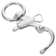 Swivel Carabiner Ding Quick Release Clip Outdoor Diving Buckle Stainless Steel