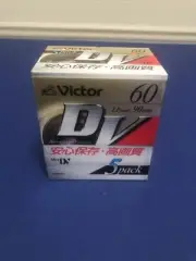 Victor Mini DV cassette tape 60minutes 5pack M-DV60D5 Video camera /JAPAN MADE*