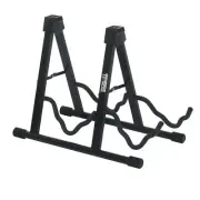 Rok-It A-Frame Double Guitar Stand Holds Most Standard Electric and Acoustic ...