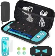 Carrying Case for Nintendo Switch Lite 1 Screen Protector Ultra Slim Premium