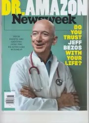 JEFF BEZOS DR AMAZON NEWSWEEK MAGAZINE DECEMBER 20 2019 NO LABEL