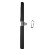 Straight Bar Cable Machine Parts Pull Down Biceps Indoor Gym Solid 370*25mm New