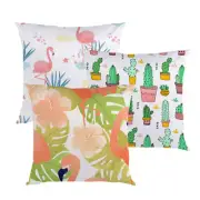 41cmx41cm Blank White Sublimation Pillow Case Cushion DIY Printing - 50Pcs