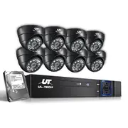 [Unbranded] UL-tech CCTV Security System 8CH DVR 8 Cameras 2TB