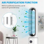 Advwin Bladeless Tower Fan Portable Electric