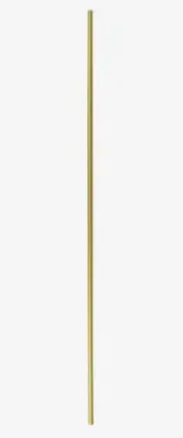Jandorf LAMP PIPE 30" Brass Plated 1/8 IP Repair/Make Lighting Fixtures 60165