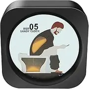 Toilet Hourglass Timer, Poop Timer Bathroom Timer, Funny Bathroom Timer, Sand Glass Toilet Sand Timer, Practical Bathroom Sand Timer, Holiday Stuffers for Men Husband Dad Son
