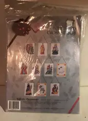 Chistmas Nativity Scene Ornaments Cross Stitch Kit