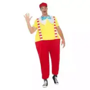 Jolly Story Book Week Adult Unisex Costume Tweedle Dee Dum Alice in Wonderland