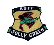 Jolly Green Buff Patch – Hook and Loop