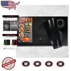 Elegant Induction Cooktop Protector Mat 20.4x30.7 In - Heat Resistant Silicone