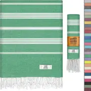 Turkish Beach Towel - 38x70 inch Oversized - Sultan Design - 38x70, Benetton