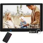 10.1 Inch Digital Picture Frame with 32GB USB Flash Drive, 1920x1080 HD IPS S...