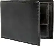 [Dents] Men's Nappa Leather Trifold Wallet with RFID Protection