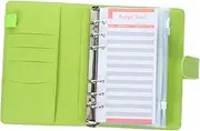 HAPINARY 1 Set Portable Budget Binder Notebook with Expense Tracking Cash Envelopes and Notepad for Financial Planning and Organization School Supplies Folders
