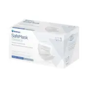 Medicom 205114 SafeMask Classics Earloop Face Masks ASTM Level 1 White 50/Pk