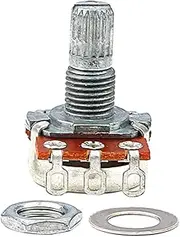 WHAMVOX Mini Guitar Potentiometer Linear Taper Durable Volume Control for Versatile Guitar Models Easy Installation Reliable Performance