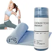 Cold Towel | Quick Dry Chilly Ice Feel Cooling Towel | Sweat Workout Rags, Soft Outdoor Gym Accessories for Yoga, Fitness
