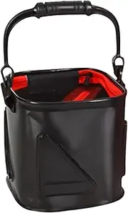 Minnow Buckets - Foldable Wider Handle Fish Bucket,Multi-Functional Sports & Outdoors Accessory for Transport Kayaks Car Beach Boat Bank Outdoor