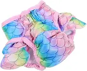Toddmomy Female Dog Diaper Comfortable Washable Panties for Period Heat and Puppy Diapers Soft Stylish Dog Nappy Small to Medium