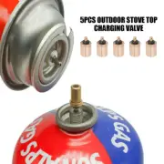 5PCS Propane Refill Adapter Gas Cylinder Tank Coupler Portable Furnace Connector