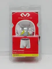 McDavid PeeWee Cup & Support Boxer Brief with Flex Cup Size L (Waist 23-24")