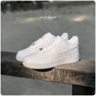 【NIKE 耐吉】Nike Air Force 1 全白 經典 皮革 男鞋(CW2288-111)