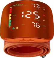 Wrist Blood Pressure Monitor with Led Touch Screen -Adjustable Wrist Blood