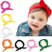 Kids Baby Toddler Infant Turban Knot Rabbit Headband Bow Hairband Head Band