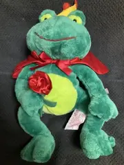 Russ Berrie Prince Frog Plush