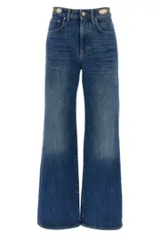 RABANNE Metal Disk Jeans