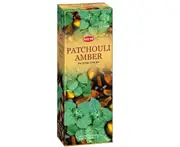 HEM Patchouli Amber 120 Incense Sticks