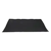 Black Rubber Sole Sheet 1.2mm Anti Slip Wear Resistant Cushion Repair Material