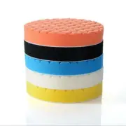 5Pcs 5inch Buffing Sponge Polishing Pad Kit Waxing For Car Polisher