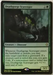 1x FOIL DEATHGORGE SCAVENGER 184/279 FOIL IXALAN XLN MTG NEAR MINT